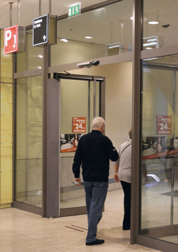 Für barrierefreie Automatiktüren