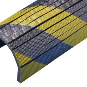 Lamellenschutzschaumstoff 30×20×1 cm – lamellenförmige Einschnitte