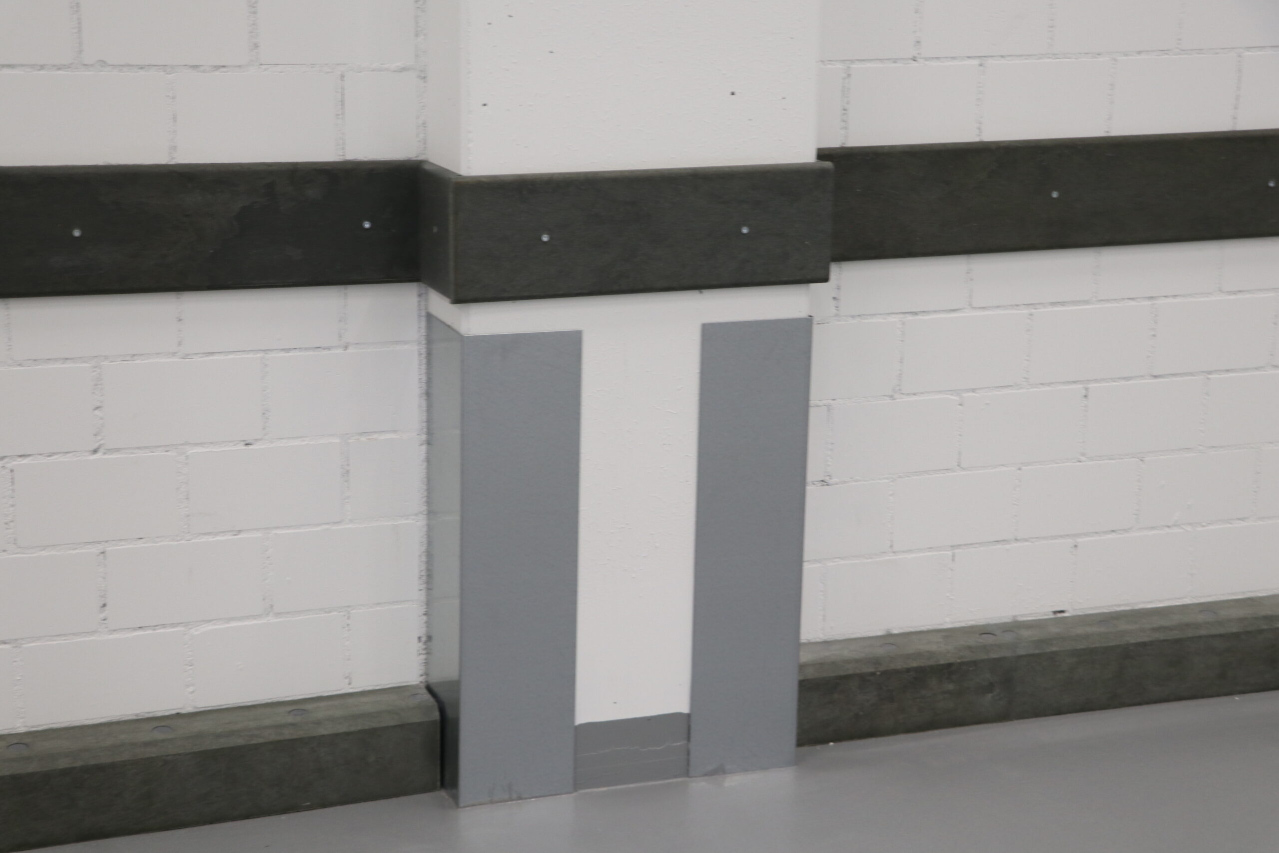 Wandschutzleiste aus recycelten Kunststoffen